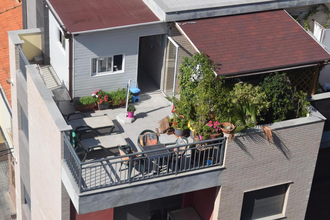 Habitacion Familiar En Un Atico Con Gran Terraza Y,Cocina ,En La Playa Burriana Kültér fotó