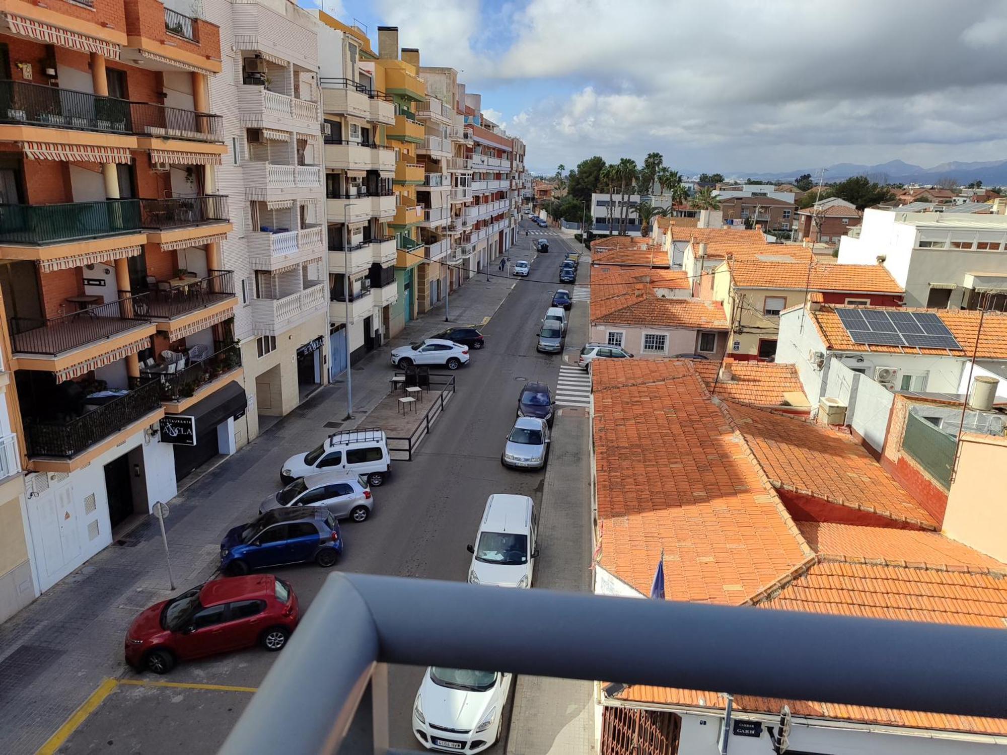 Habitacion Familiar En Un Atico Con Gran Terraza Y,Cocina ,En La Playa Burriana Kültér fotó