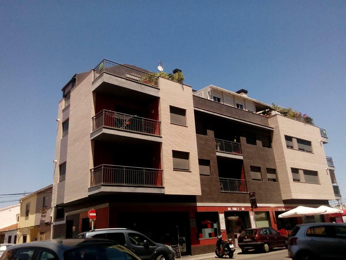 Habitacion Familiar En Un Atico Con Gran Terraza Y,Cocina ,En La Playa Burriana Kültér fotó